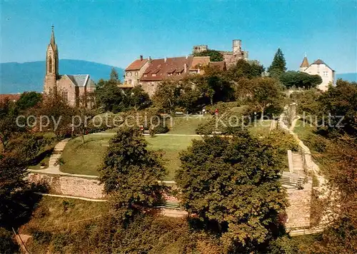 AK / Ansichtskarte Dilsberg Schlossgarten Dilsberg