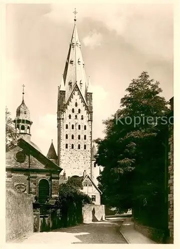 AK / Ansichtskarte Paderborn Dom Turm Helm Alexius Kapelle Paderborn