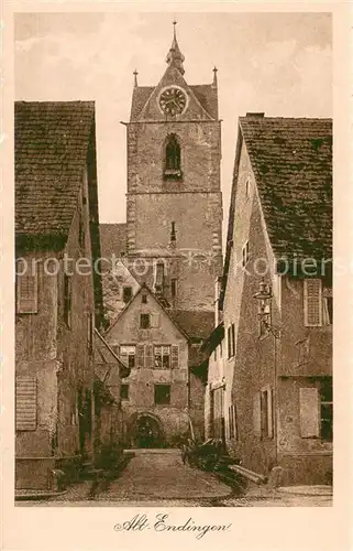 AK / Ansichtskarte Endingen_Kaiserstuhl St. Peterskirche Endingen_Kaiserstuhl