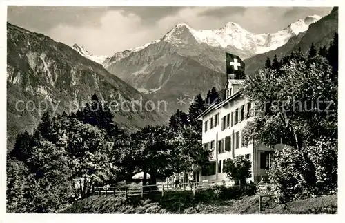 AK / Ansichtskarte Interlaken_BE Ferienheim Abendberg Interlaken_BE