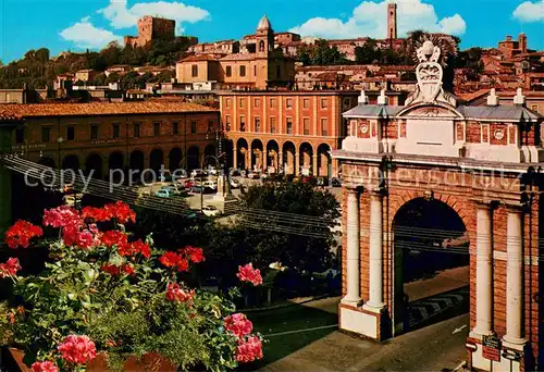 AK / Ansichtskarte Santarcangelo_di_Romagno Arco Ganganelli e Piazza Santarcangelo_di_Romagno