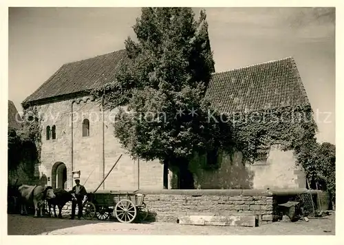 AK / Ansichtskarte Wimpfen Hohenstaufische Kaiserpfalz Kapelle mit gotischem Chor Wimpfen