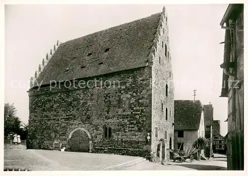 AK / Ansichtskarte Wimpfen Steinhaus der Kaiserpfalz Wimpfen