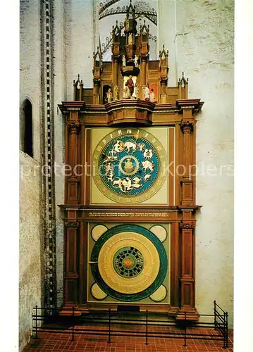 AK / Ansichtskarte Luebeck Neue astronomische Uhr in der Marienkirche Luebeck