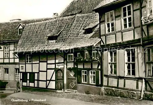 AK / Ansichtskarte Quedlinburg Finkenherd Quedlinburg