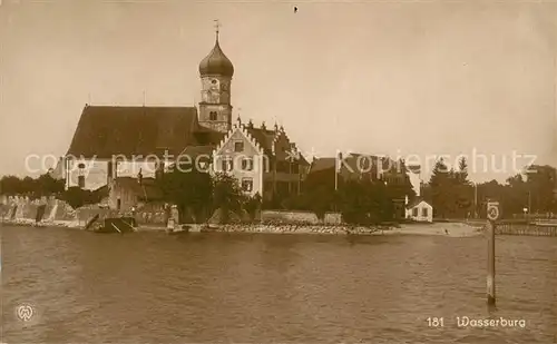 AK / Ansichtskarte Wasserburg_Bodensee Ansicht Wasserburg Bodensee