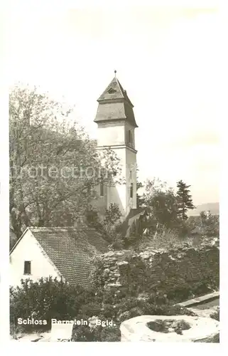 AK / Ansichtskarte Bernstein_Burgenland Schloss Bernstein Bernstein_Burgenland