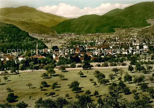 AK / Ansichtskarte Schopfheim Panorama im Wiesental Schopfheim