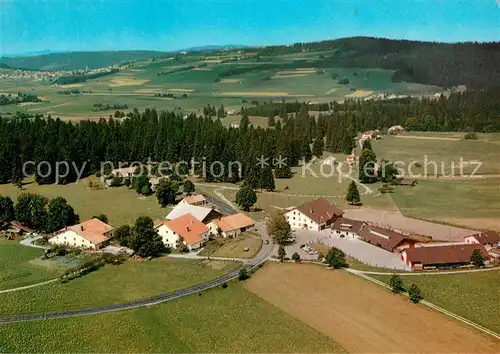 AK / Ansichtskarte Les_Breuleux Fondation pour le cheval Le Roselet Vue aerienne Les_Breuleux