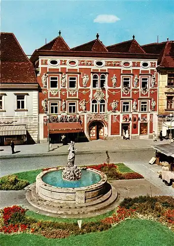 AK / Ansichtskarte Leoben Bergmannsbrunnen Leoben