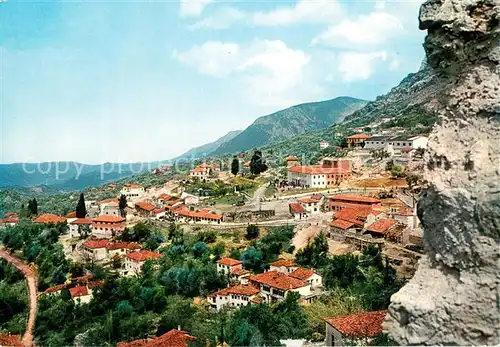 AK / Ansichtskarte Kruja Panorama Blick von der Burg aus Kruja