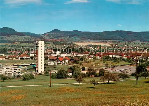 AK / Ansichtskarte Zurzach Panorama mit Thermalbad Zurzach