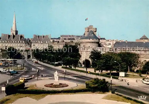 AK / Ansichtskarte Saint Malo_Ille et Vilaine_Bretagne Esplanade St Vincent Saint Malo_Ille et Vilaine