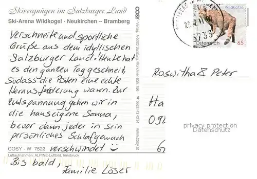 AK / Ansichtskarte Neukirchen_Grossvenediger Skiarena Wildkogel Bramberg Teilansichten Neukirchen Grossvenediger