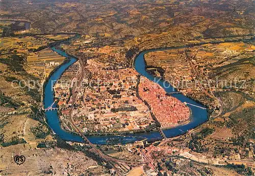 AK / Ansichtskarte Cahors Vue generale aerienne panoramique  Cahors