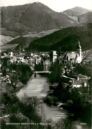 AK / Ansichtskarte Waidhofen_Ybbs Panorama Waidhofen Ybbs