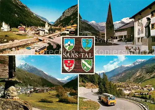 AK / Ansichtskarte Saas Fee Saas Tal Saas Balen Saas Almagell Saas Fee Saas Grund Saas Fee