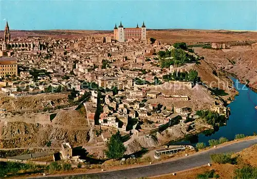 AK / Ansichtskarte Toledo_Castilla La_Mancha Fliegeraufnahme Toledo_Castilla La_Mancha