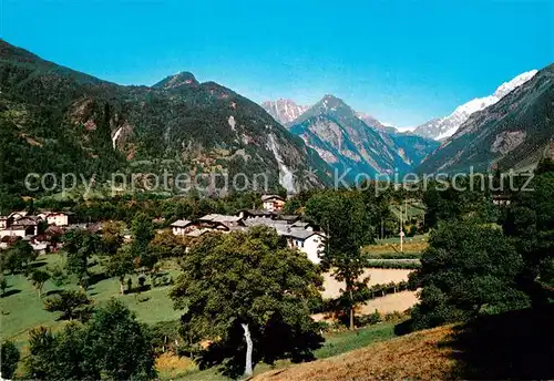 AK / Ansichtskarte Morgex La Ruines Panorama Monte Bianco Mont Crammont 