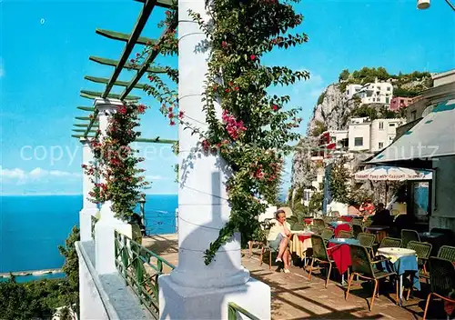 AK / Ansichtskarte Capri Terrazza della Funicolare Capri