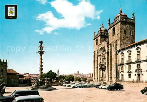 AK / Ansichtskarte Porto_Portugal Catedral Terreiro Dom Alfonso Henriques Porto Portugal