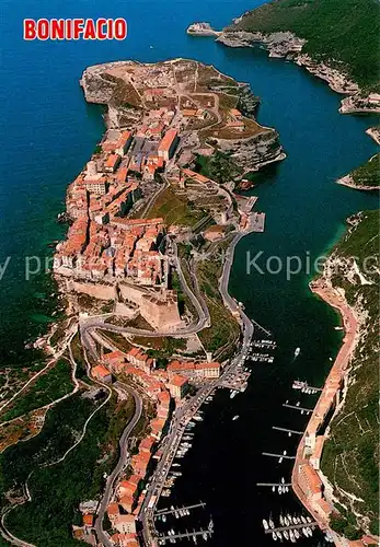 AK / Ansichtskarte Ile_de_Beaute Fliegeraufnahme Bonifacio Port 