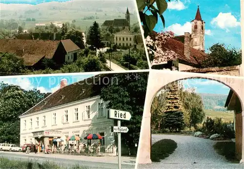 AK / Ansichtskarte Ried_Riederberg Panorama Kirche Gasthaus Ried Riederberg