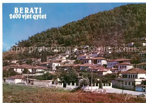 AK / Ansichtskarte Berat_Albanien Pamje e lagjes Gorice Berat Albanien