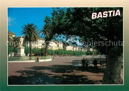 AK / Ansichtskarte Bastia La Place St Nicolas Bastia