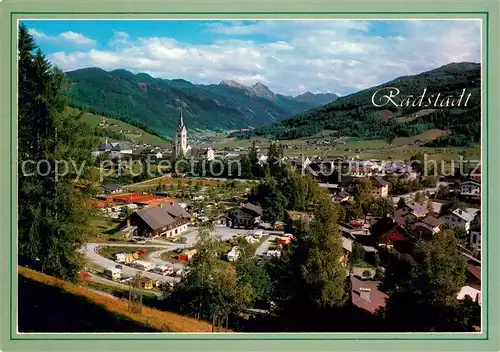 AK / Ansichtskarte Radstadt Panorama mit Radstaedter Tauern Radstadt