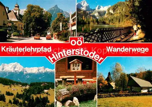 AK / Ansichtskarte Hinterstoder Teilansichten Panorama Hinterstoder