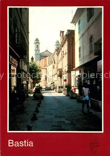 AK / Ansichtskarte Bastia Hotel de ville et leglise Saint Jean Baptiste Bastia