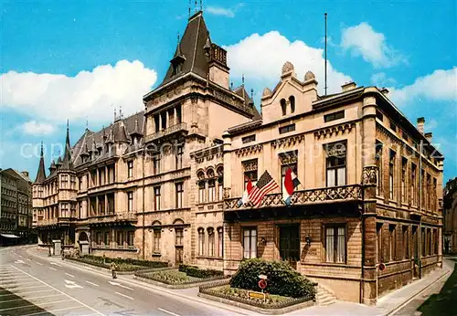 AK / Ansichtskarte Luxembourg_Luxemburg Palais Grand Ducal et Chambre des Deputes Luxembourg Luxemburg