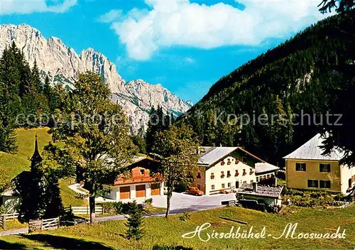 AK / Ansichtskarte Weissbach_Lofer Alpengasthof Hirschbuehel Weissbach Lofer