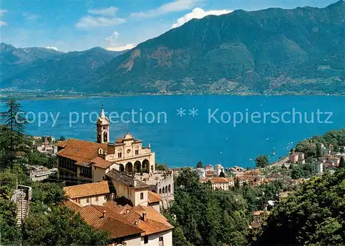 AK / Ansichtskarte Orselina_TI Locarno Lago Maggiore Madonna del Sasso Orselina TI