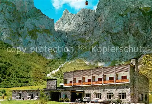 AK / Ansichtskarte Picos_de_Europa Teleferico de Fuente D Picos_de_Europa