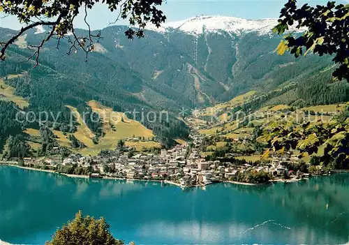 AK / Ansichtskarte Zell_See Panorama mit Schmittenhoehe Zell_See