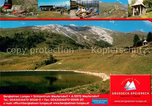 AK / Ansichtskarte Mauterndorf Bergbahnen Lungau Wanderberg Grosseck Speierek Panorama Mauterndorf