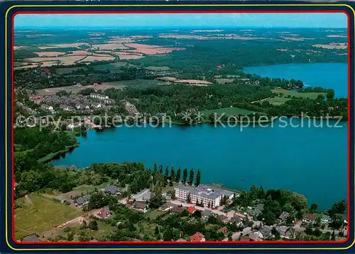 AK / Ansichtskarte Malente Gremsmuehlen Kneipp Heilbad und Luftkurort Naturpark Holsteinische Schweiz Fliegeraufnahme Malente Gremsmuehlen