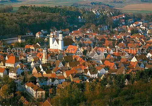 AK / Ansichtskarte Giengen_Brenz Stadtpanorama Giengen Brenz