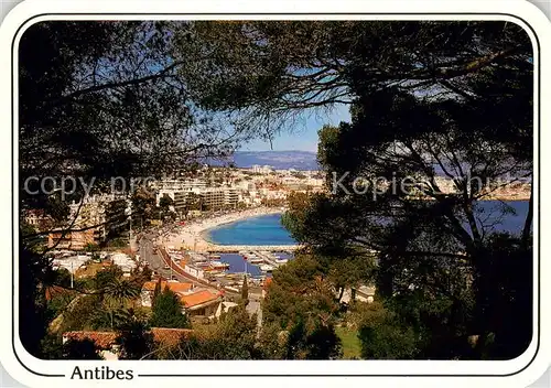 AK / Ansichtskarte Antibes_Alpes_Maritimes Plage de la Salis Antibes_Alpes_Maritimes