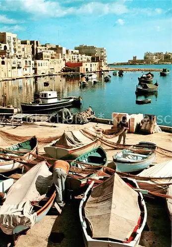 AK / Ansichtskarte Malta St. Julians Bay Hafen Malta