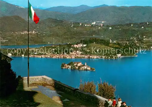 AK / Ansichtskarte Lago_d`Orta Panoram di Boleto Lago d`Orta