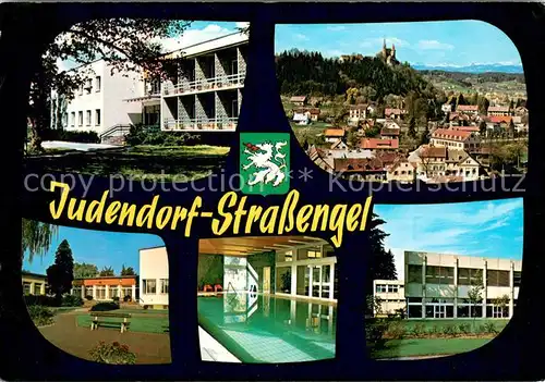 AK / Ansichtskarte Strassengel_Judendorf Panorama Genesungsheim Hallenbad Strassengel Judendorf