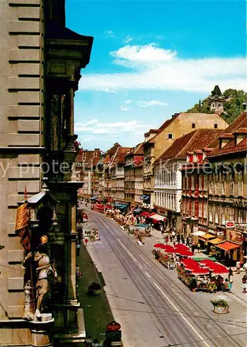 AK / Ansichtskarte Graz_Steiermark Herrengasse Graz_Steiermark