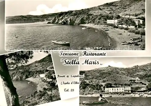 AK / Ansichtskarte Isola_d_Elba Pensione Ristorante Stella Maris Pareti di Capoliveri Isola_d_Elba