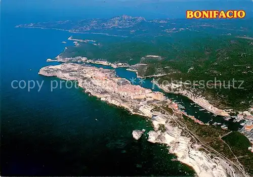 AK / Ansichtskarte Bonifacio_Corse_du_Sud Fliegeraufnahme Bonifacio_Corse_du_Sud