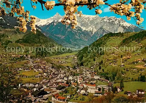 AK / Ansichtskarte Schruns_Vorarlberg mit Zimba und Vandanser Steinwand Schruns Vorarlberg