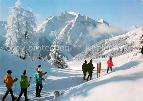 AK / Ansichtskarte Mayrhofen_Zillertal Skiparadies am Penken mit Gruenbergblick Mayrhofen_Zillertal