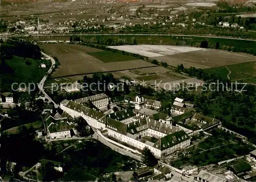 AK / Ansichtskarte Wilhering Stift Kloster Fliegeraufnahme Wilhering